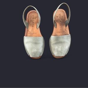 Viscata Women's Gray Espadrille Sandals